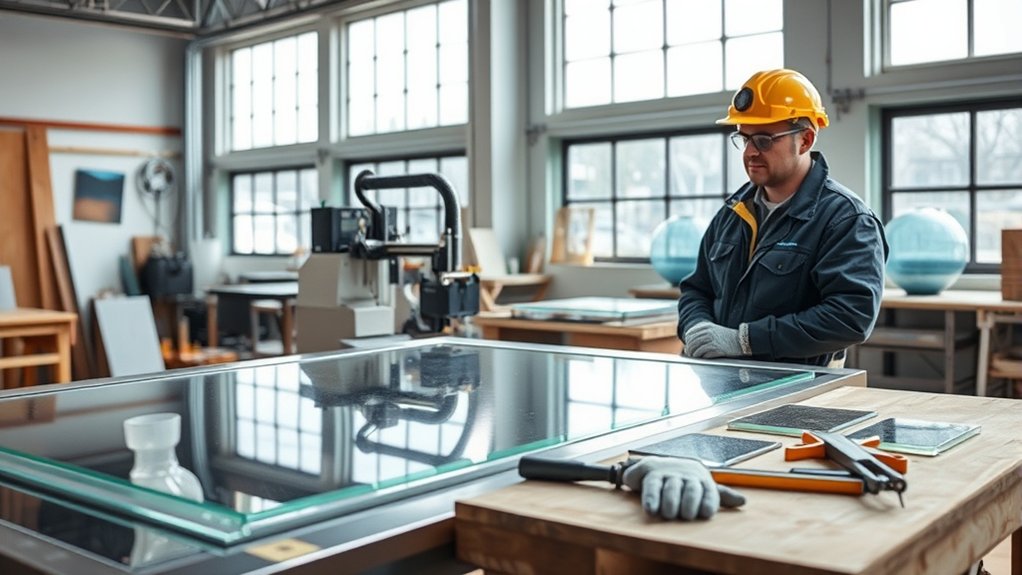 precision tools for glass