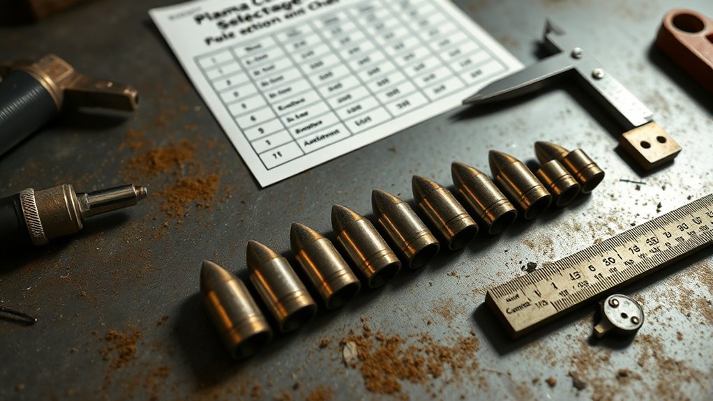 proper amperage and gas flow