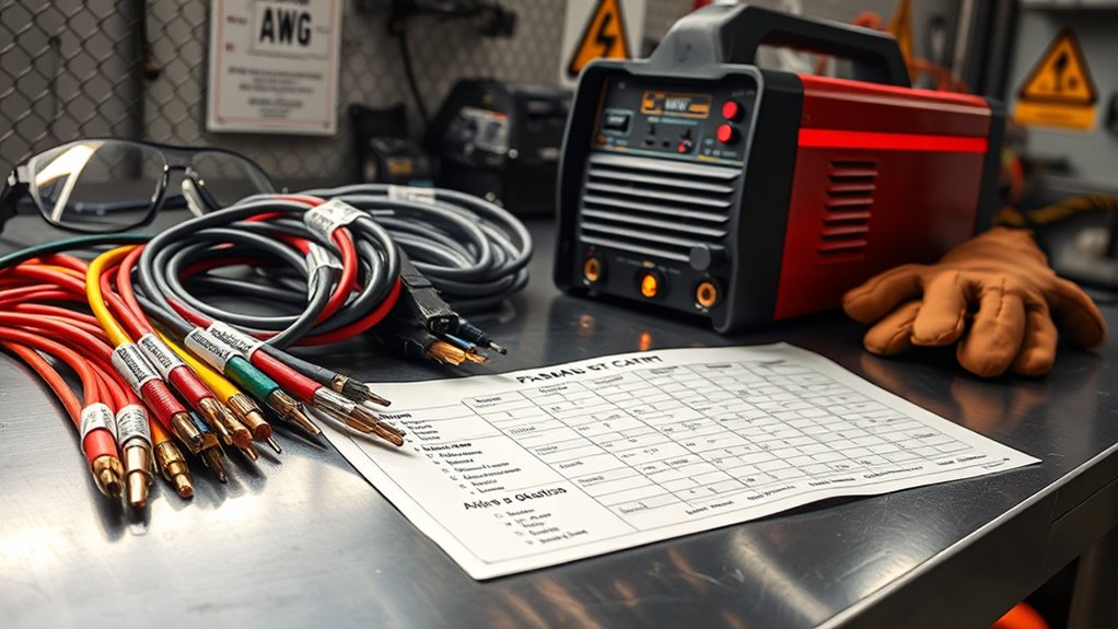 proper cable sizing guidelines