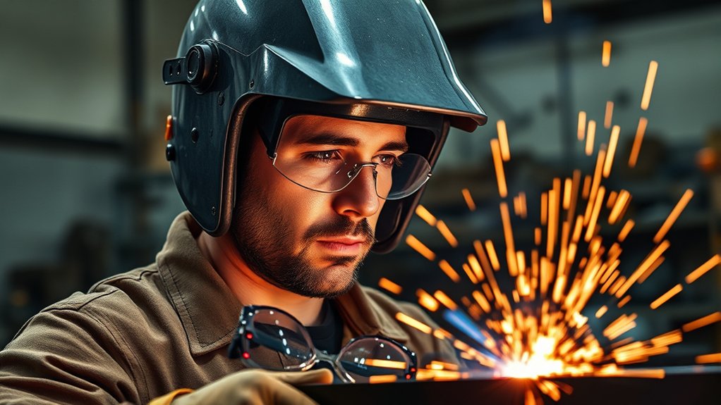 protect eyes during plasma cutting