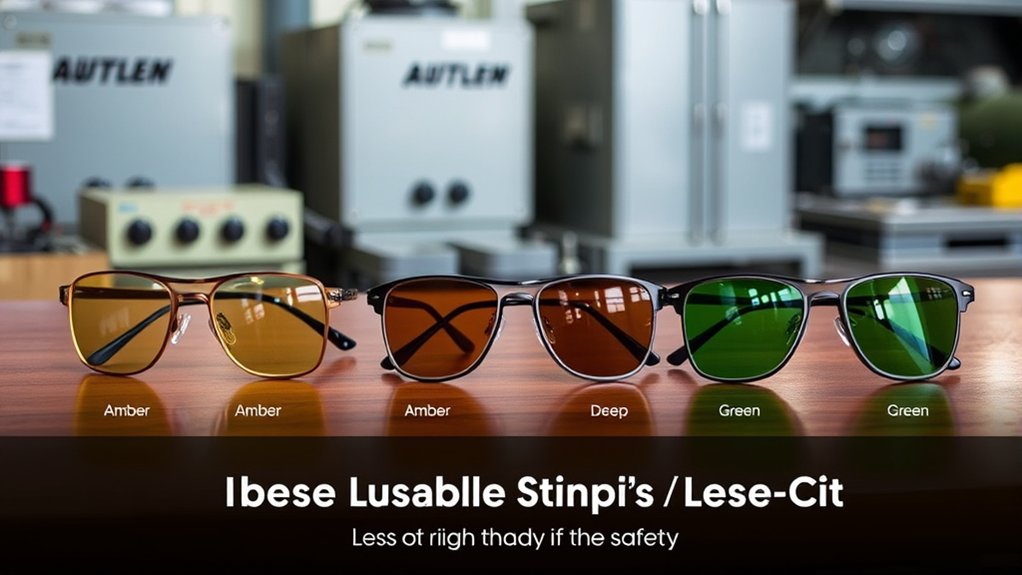 protective eyewear for plasma cutting