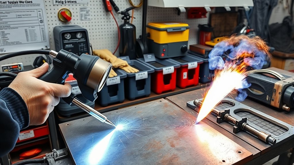 safety gear and consumables