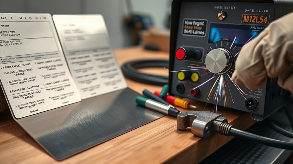 safety setup calibration control