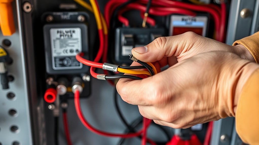 secure strain relief connections