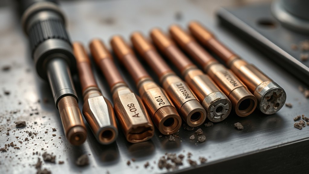 tip lifespan varies by amperage