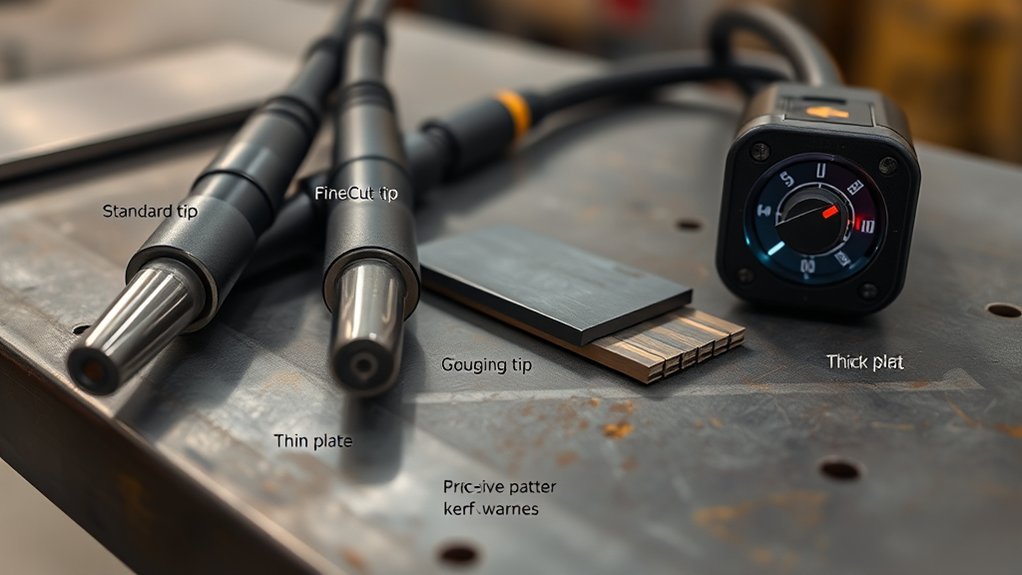 tip size and amperage matching