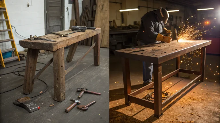 fix a wobbly workbench