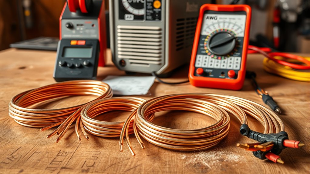 voltage drop affects wire choice