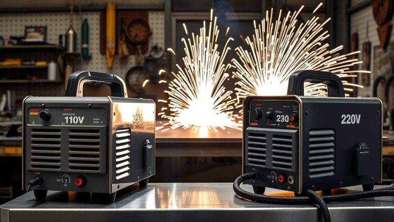 voltage selection for plasma cutter