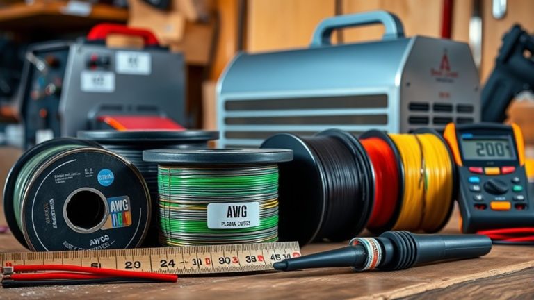 wire size for plasma cutter