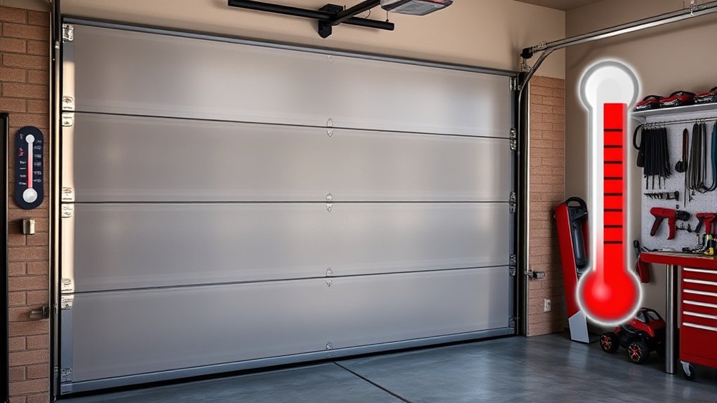 insulated garage door benefits