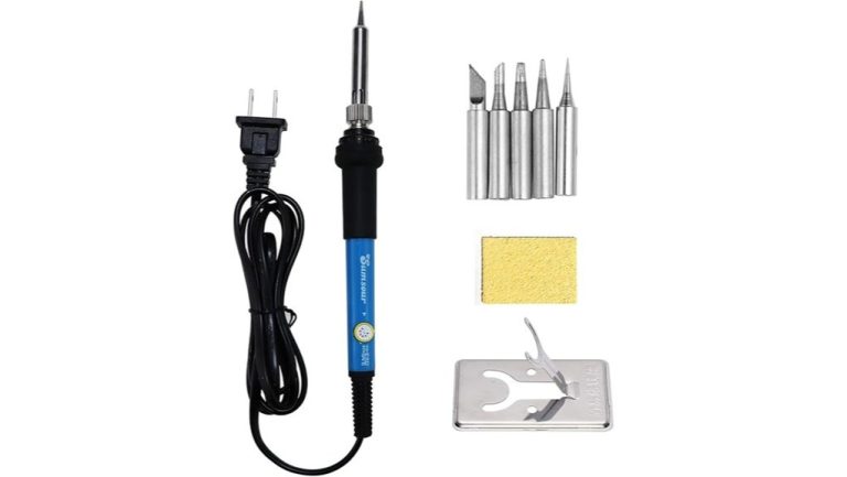 adjustable temperature soldering iron