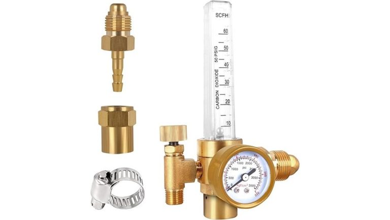 argon co2 flow meter