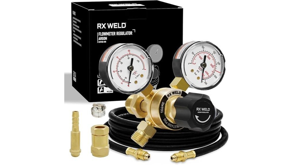 argon regulator gauge review