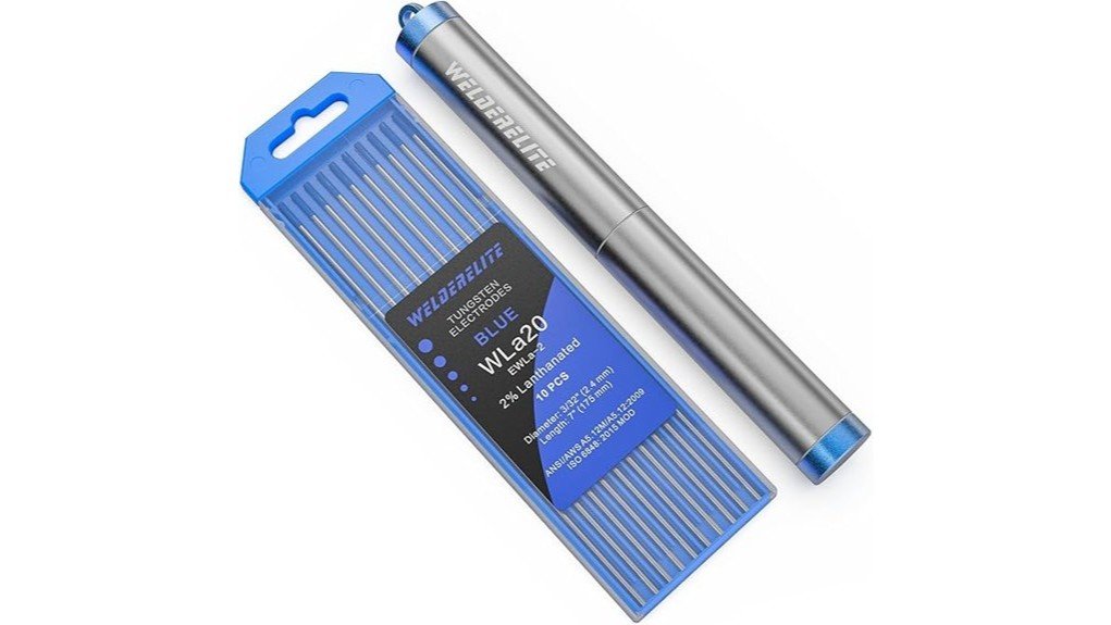 blue tungsten electrode review