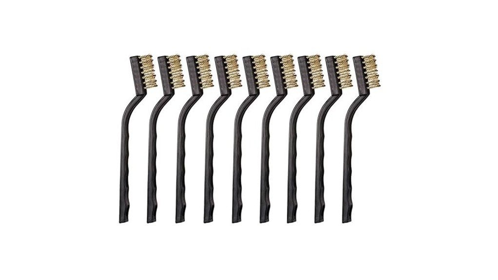 brass brush cleaning set