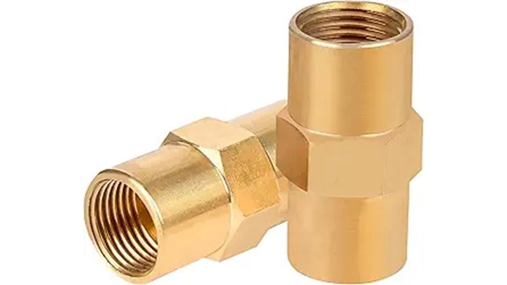 brass inert arc coupler