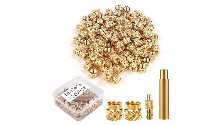 brass nuts for 3d printing