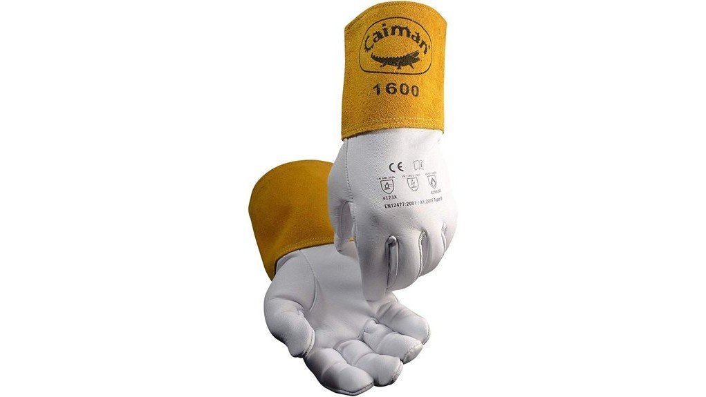 caiman goat grain gloves