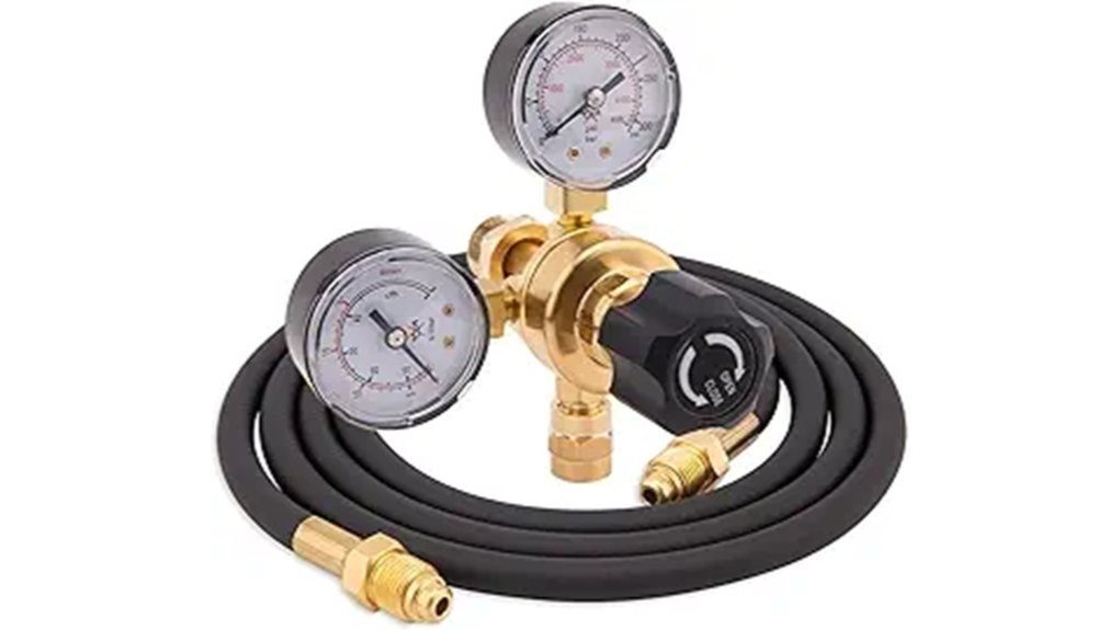 cga580 argon co2 regulators
