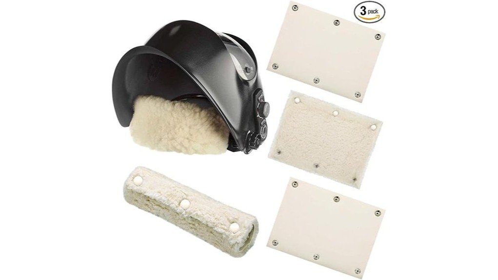 comfortable welding helmet padding