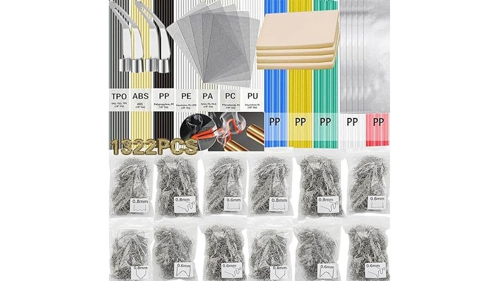 comprehensive plastic welding kit
