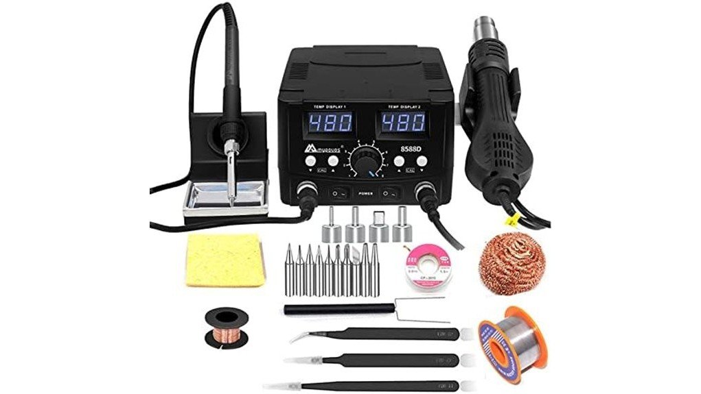 dual function soldering station