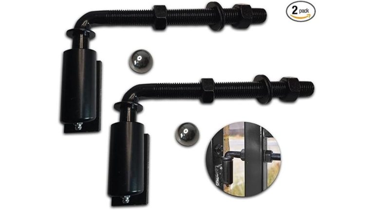 durable j bolt hinge set