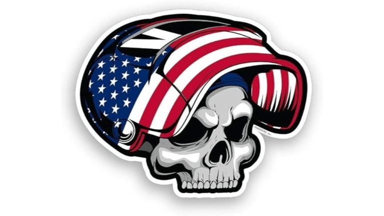 durable patriotic welder sticker