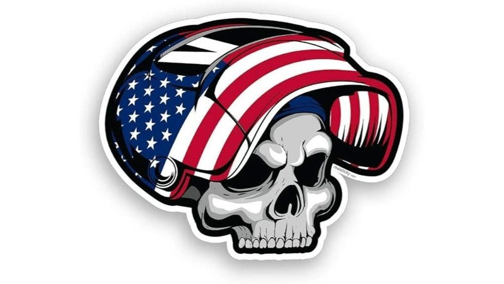 durable patriotic welder sticker