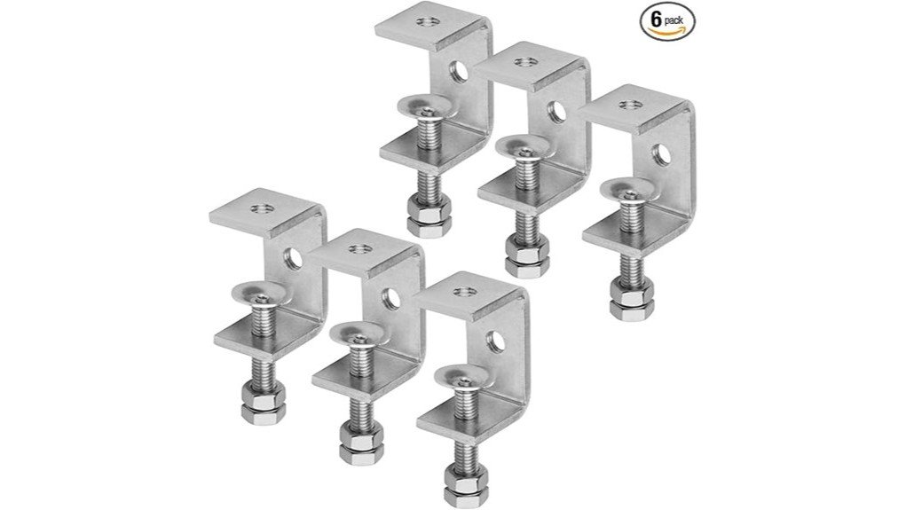 durable stainless steel clamps