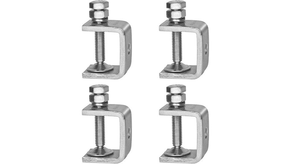 durable stainless steel clamps