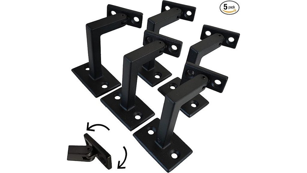 durable swivel zinc brackets