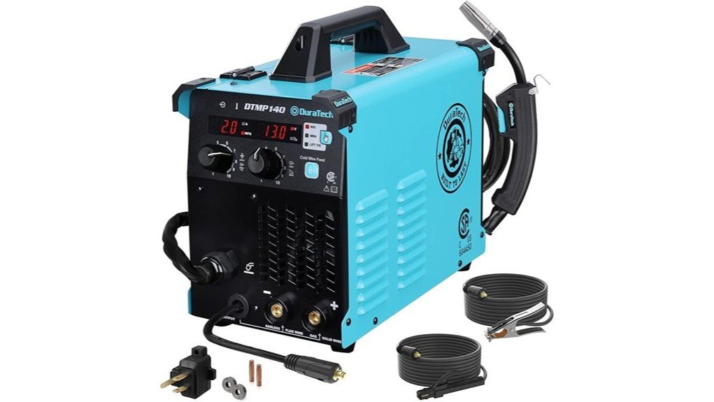 duratech 140amp mig welder