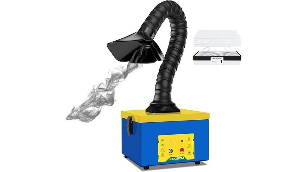 effective solder fume extraction