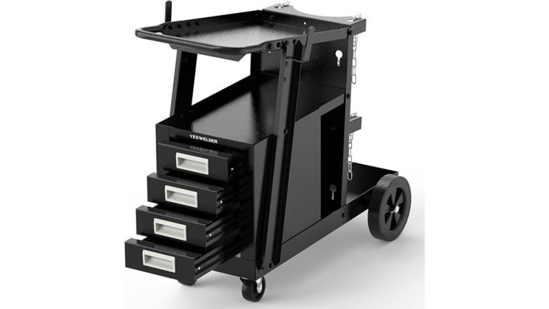 efficient welding cart storage