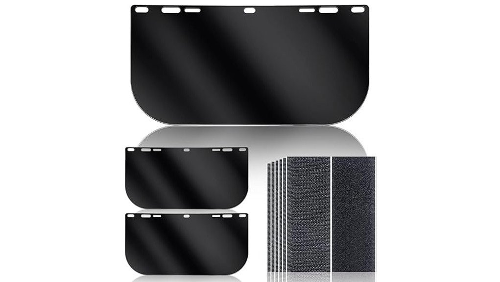face shield lens review