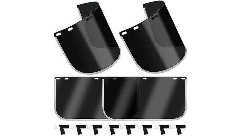 face shield lens review