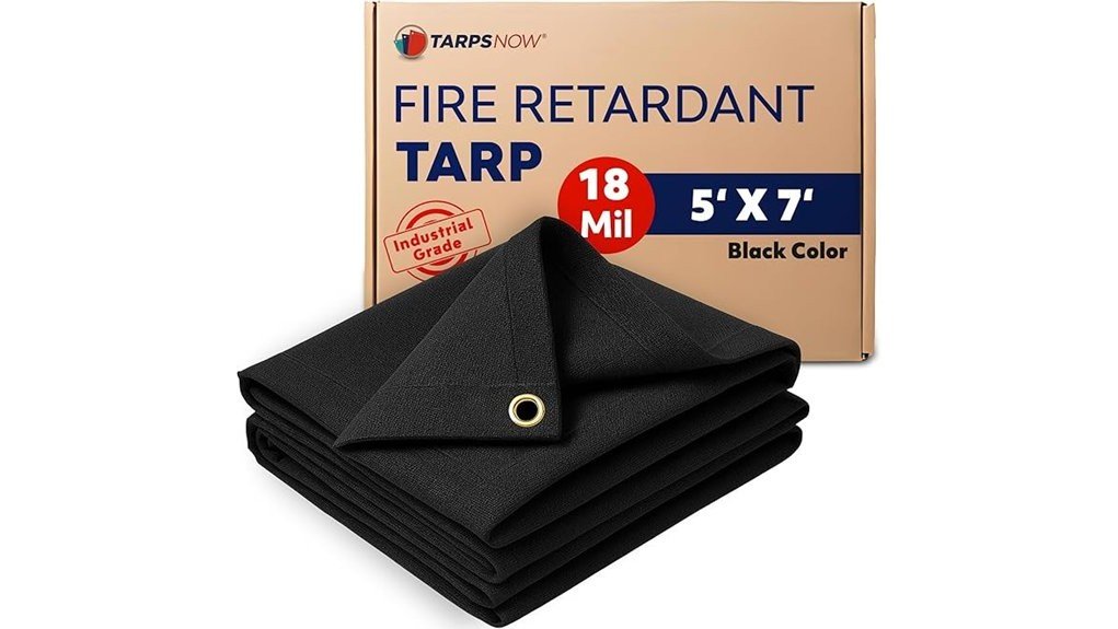 fire retardant tarp review