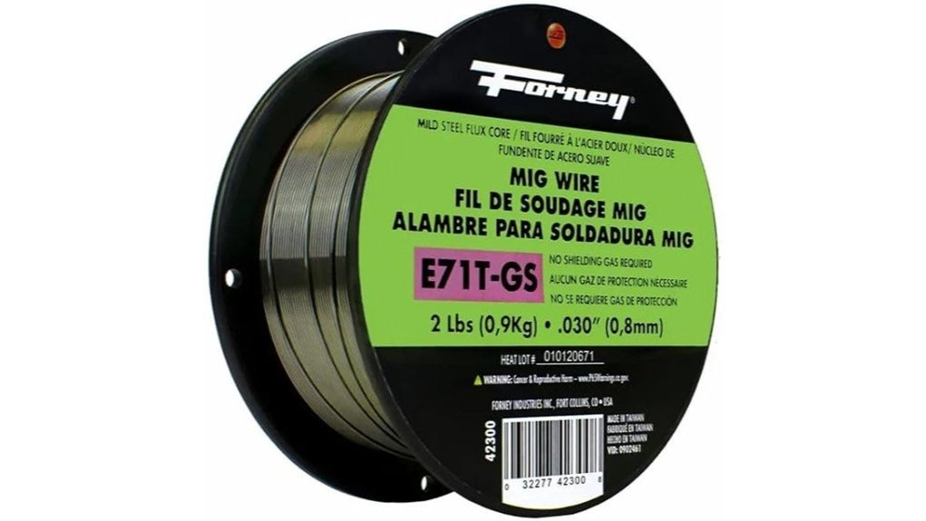 forney flux core wire review