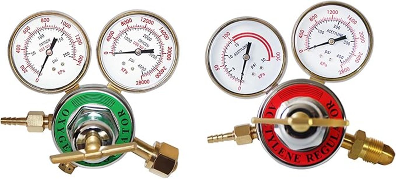 gas gauges for welding