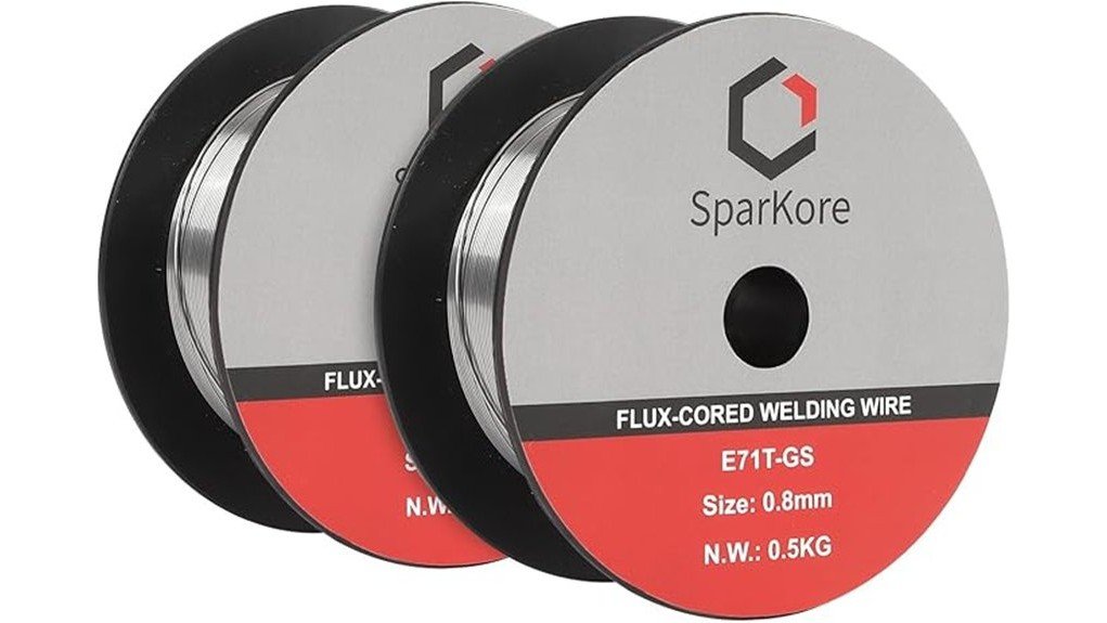 gasless mig wire performance review