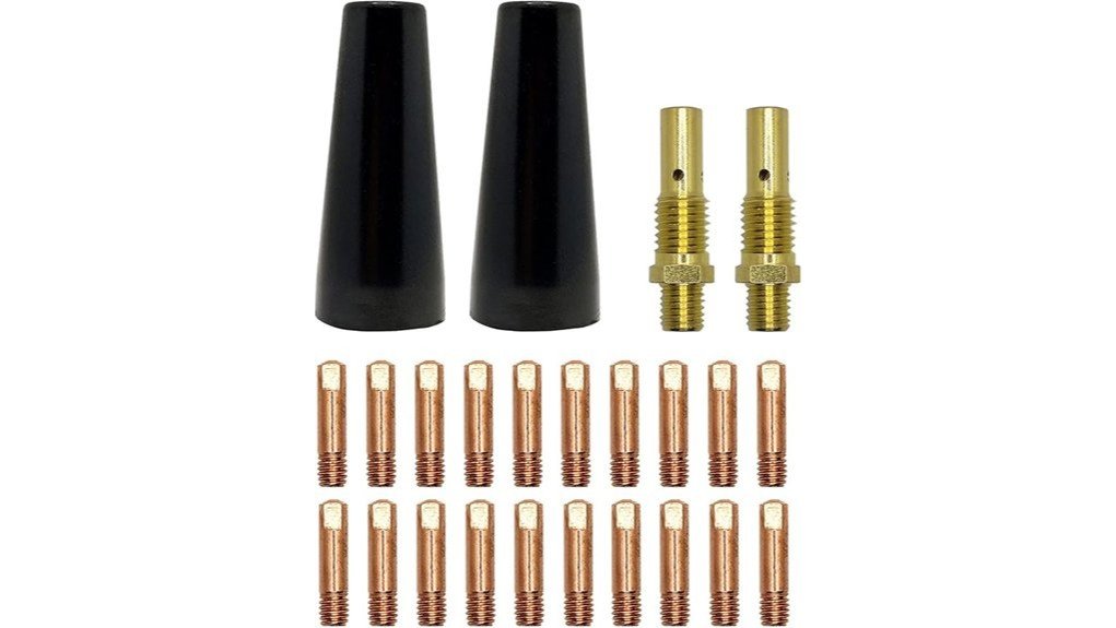 gasless welding nozzle tips