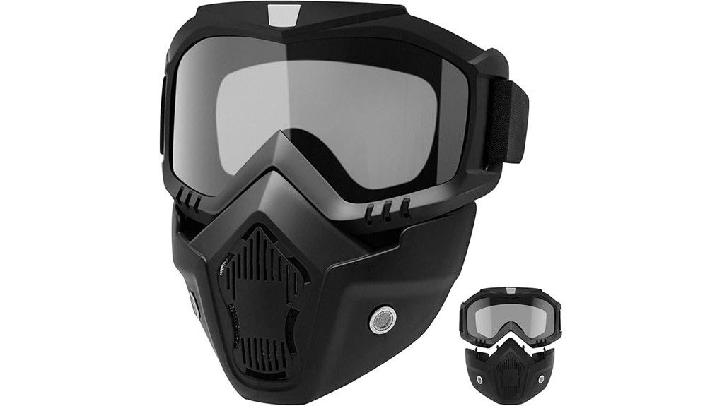 goggles detachable mask review