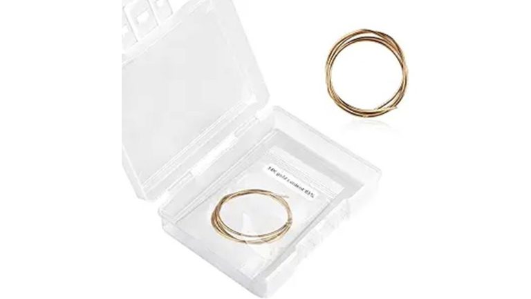 gold solder wire evaluation