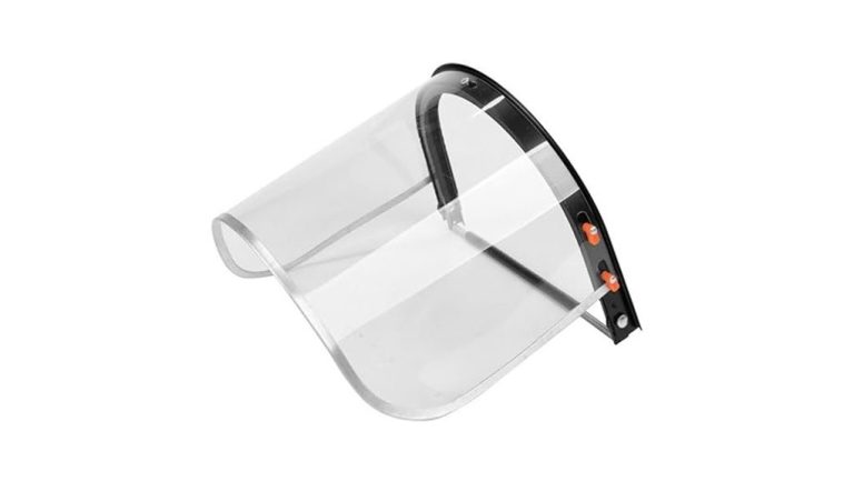 hard hat splash protection