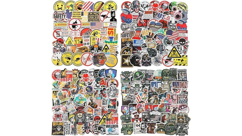 hard hat sticker review