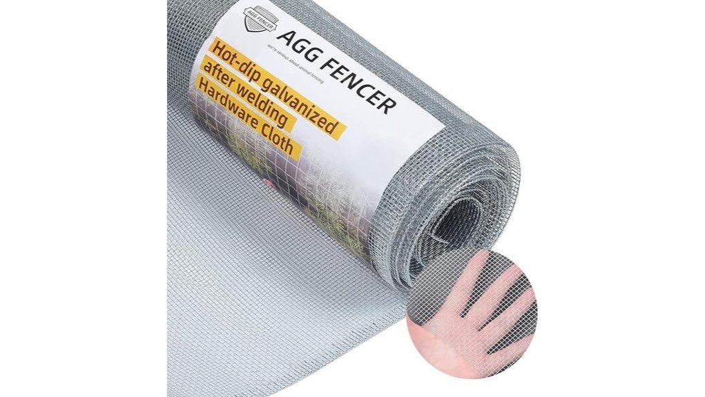 hardware cloth size review