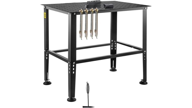 heavy duty welding table performance
