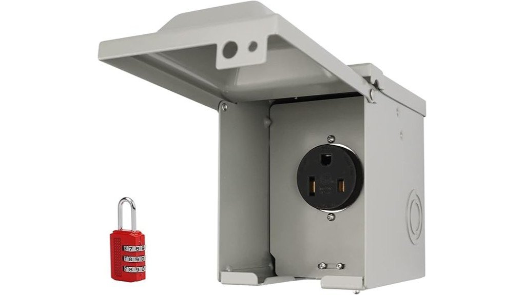 high capacity electrical outlet